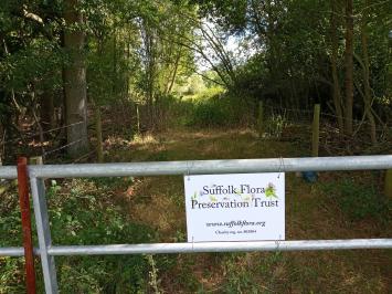 new sign Sinfield gate 2