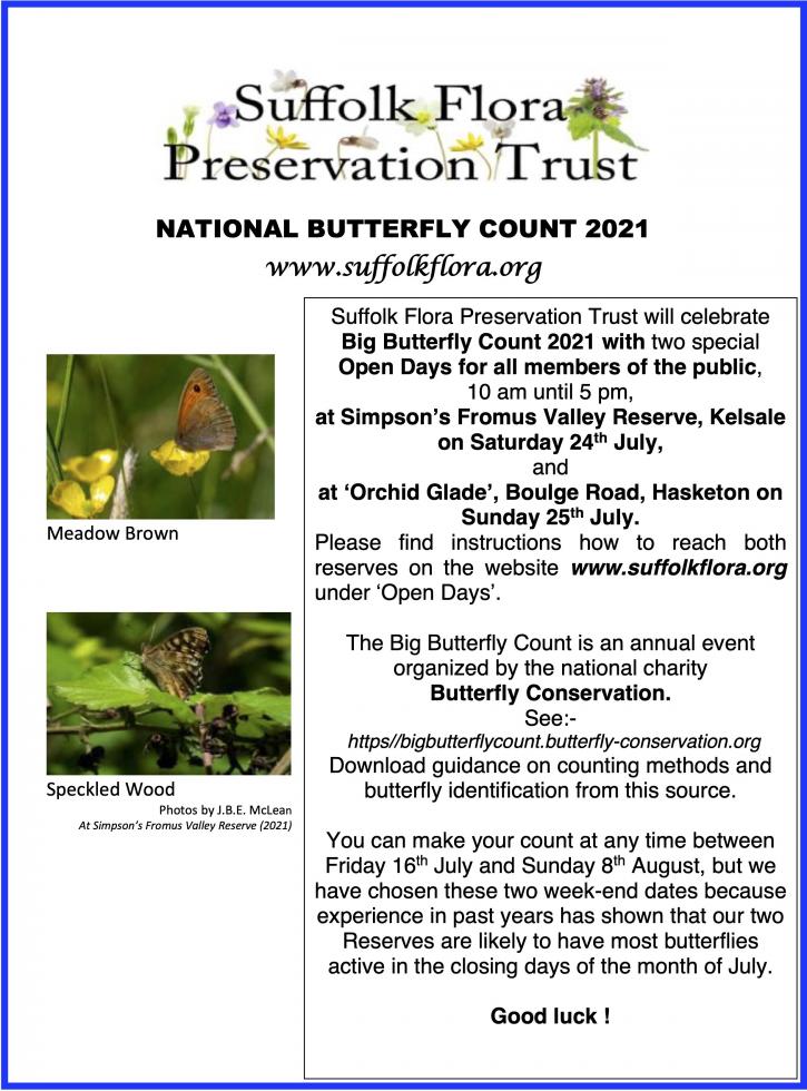 Butterfly count 2021 wborder